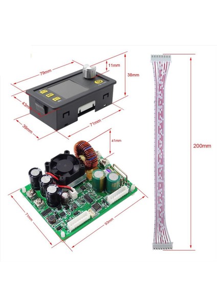 DPS-5015 50V 15A Programlanabilir Güç Kaynağı - Bluetooth Haberleşmeli