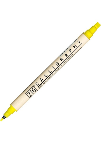 Kaligrafi Kalemi Metalik MS-3400 050 Pure Yellow