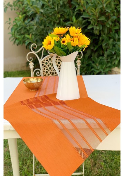 40 x 200 cm Lazer Kesim Modern Runner