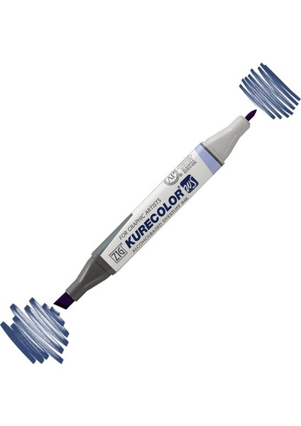 Kurecolor KC3000 Twin S Marker Kalem 378 Deep Blue