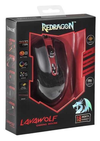 Lavawolf - Gaming Mouse