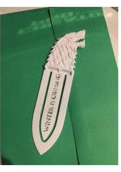 Direwolf Sword Bookmark - Game Of Thrones - Kitap Ayracı