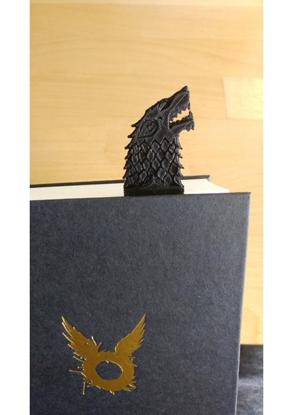 Direwolf Sword Bookmark - Game Of Thrones - Kitap Ayracı modelleri
