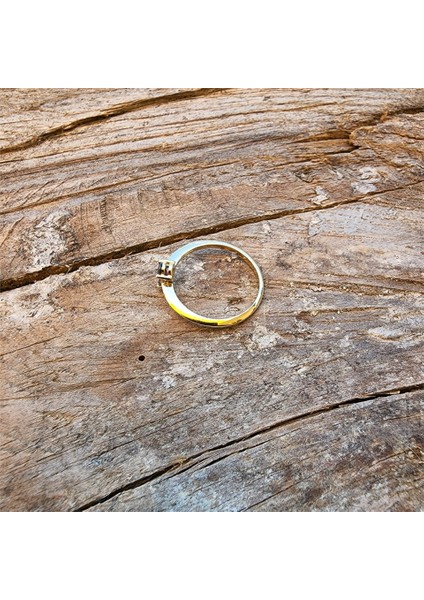 Altın Yüzük - Fasek Gold Altın Yüzük - Mistik Topaz Oval Taşlı Spor Tektaş 14 Ayar Altın Yüzük-Hediye Altın Yüzük modelleri