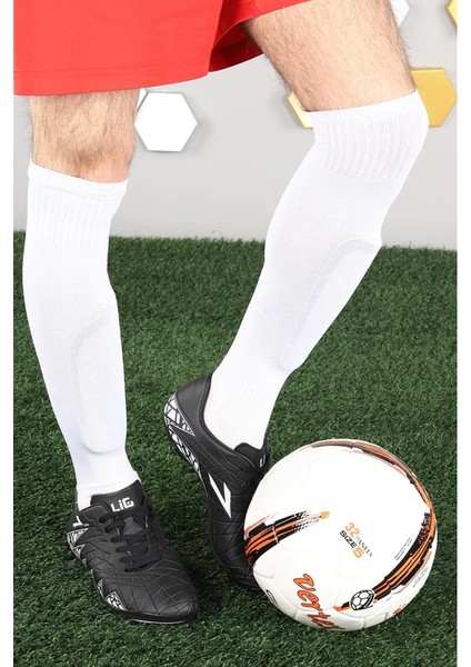 Soma Siyah Krampon Çim Halı Saha Erkek Futbol Ayakkabı modelleri