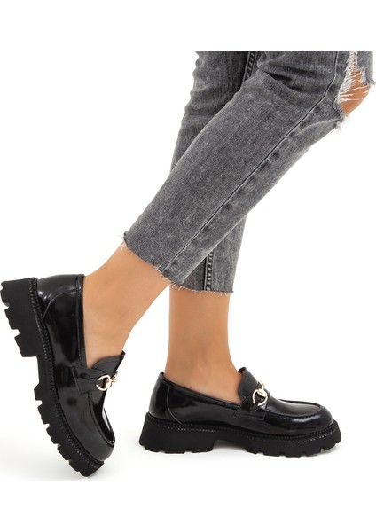 Kadın Derı Loafer Ayakkabı 33 1000-1 Bn Ayk SK22/23