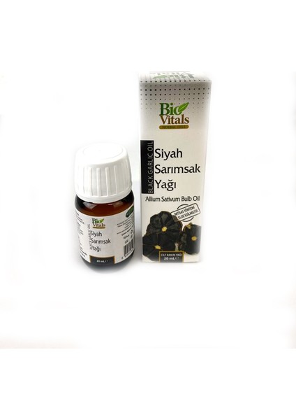 Siyah Sarımsak Yağı 20 ml