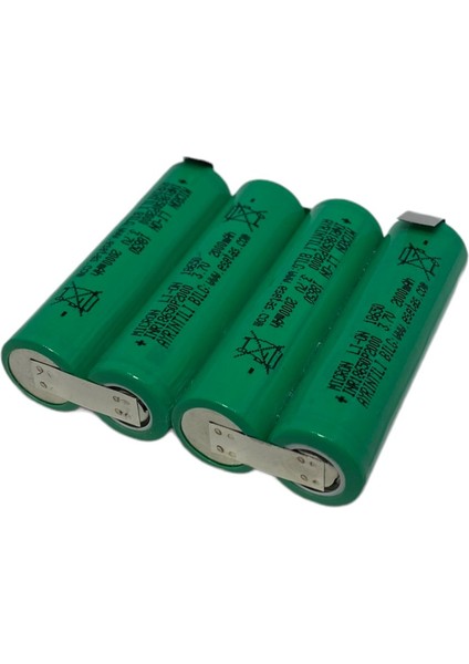 14.4V Uyumlu 18650 Li-Ion Lithium Batarya Pil Gurubu 2000 Mah Pilden modelleri
