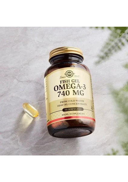 Omega-3 740 Mg 50 Kapsül