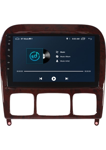 Mercedes S Class W220 Android Carplay Multimedya Ekran Teyp 2GB+32GB