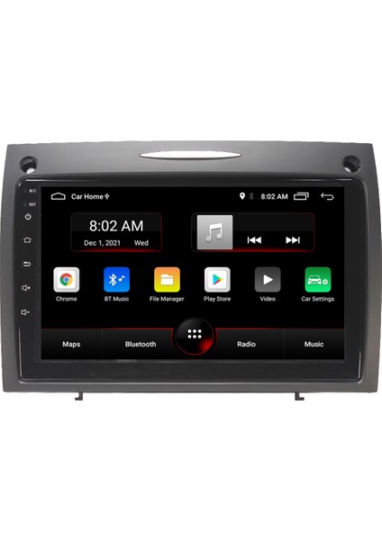 Mercedes Slk Android Carplay Multimedya Ekran Teyp 2GB+32GB