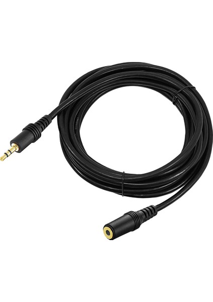 3.5mm Stereo Aux-Kulaklık Ses Uzatma Kablosu Dişi/erkek 5metre