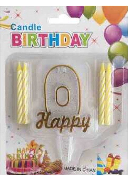 Mum 0 Yaş Happy Yazılı Altın Pk:1-1