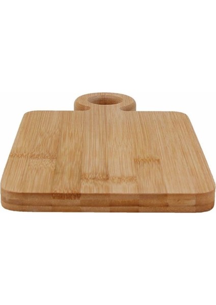 Bamboo Saplı Kesme Tahtası 28 Cm