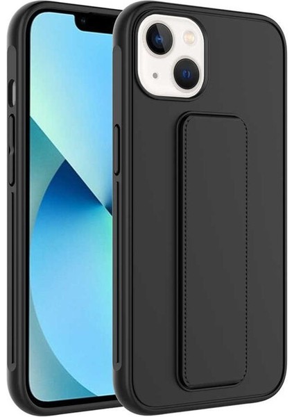 Apple iPhone 14 Plus Kılıf Standlı Mat Yüzey Kamera Çıkıntılı Ince Tasarım Kapak