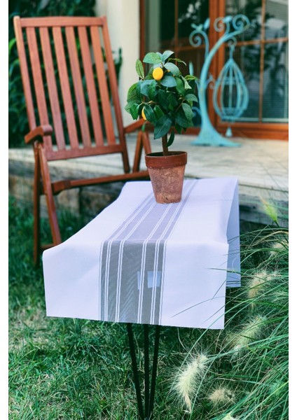 Beyaz Lazer Kesim Modern Runner