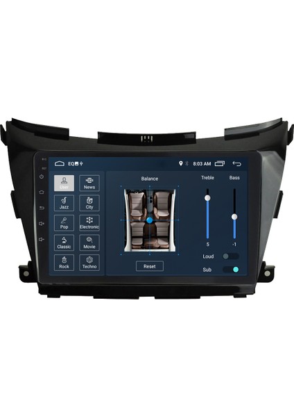 Nissan Murano Android Carplay Multimedya Ekran Teyp 2GB+32GB