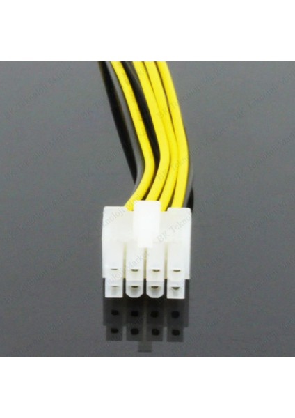 8 Pin Erkek - Dişi Anakart Güç Kaynağı Uzatma Kablosu 30CM fırsatları