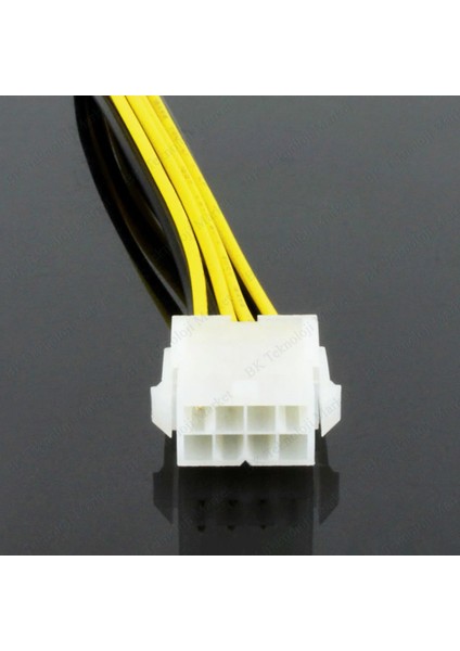 8 Pin Erkek - Dişi Anakart Güç Kaynağı Uzatma Kablosu 30CM indirimleri