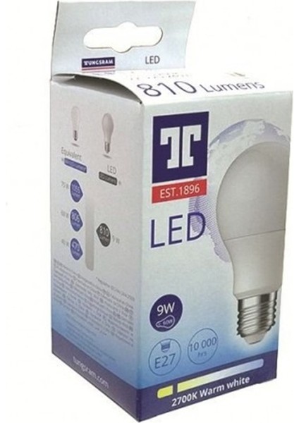 9w Led Ampul 6500k Günışığı E27