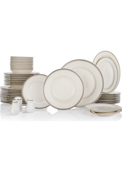 Mila Yemek Takımı-56 PARÇA-PLATIN01 fiyatları