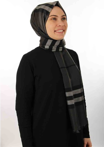 Siyah-Füme Sima Burberry Ekose Şal fiyatları