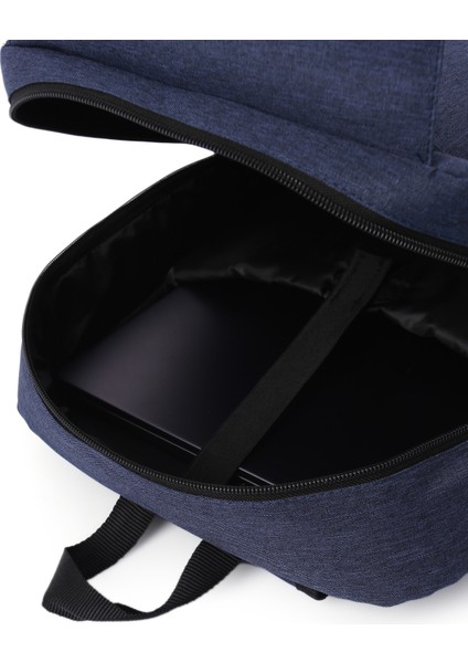 Tam Korumalı Süngerli Laptop Bölmeli Sırt Çantası 15.6