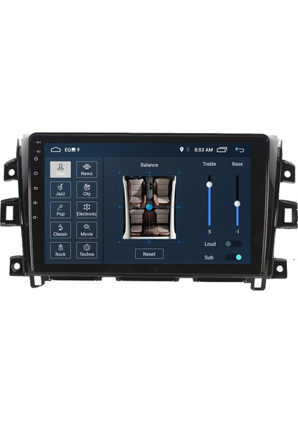 Nissan Navara Android Carplay Multimedya Ekran Teyp 2GB+32GB fırsatları