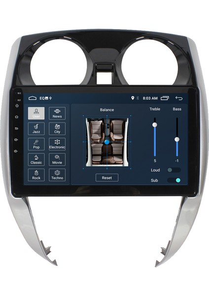 Nissan Notee Android Carplay Multimedya Ekran Teyp 2GB+32GB fırsatları