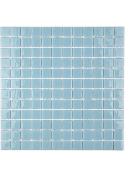 Mutfak, Banyo, Havuz ve Tüm Yüzeyler Için 25X25 A.mavi Cam Mozaik.