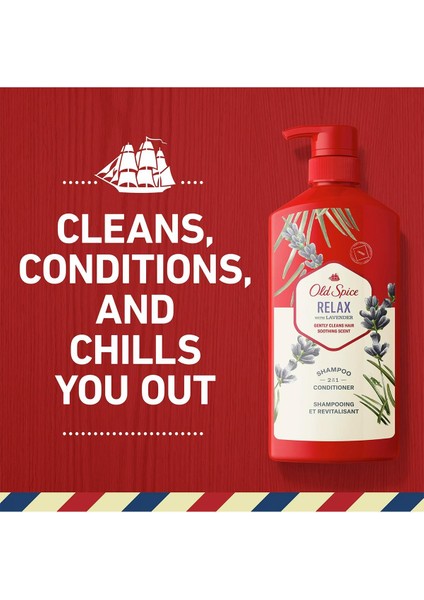 Relax With Lavender 2in1 Şampuan Ve Saç Kremi 650ml