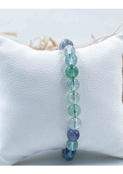 Florit Doğal Taş Bileklik 6 mm