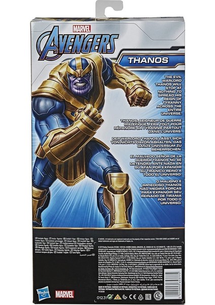 E7381 Avengers Titan Hero Thanos 30 cm Özel Figür / +4 Yaş