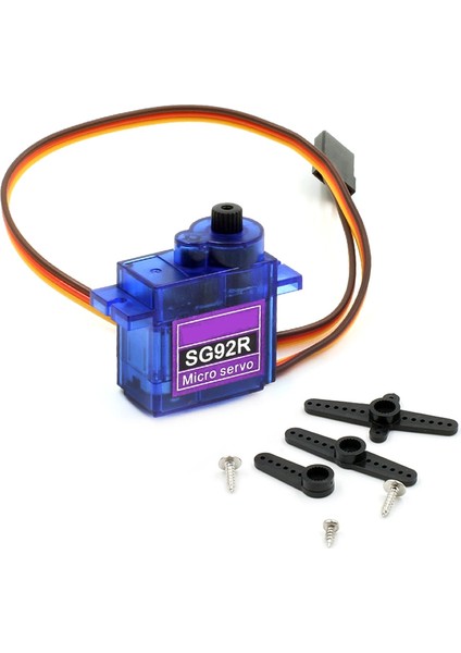Tower Pro SG92R 12GR Micro Servo Motor 2.5kg 4,8V Plastik Dişli
