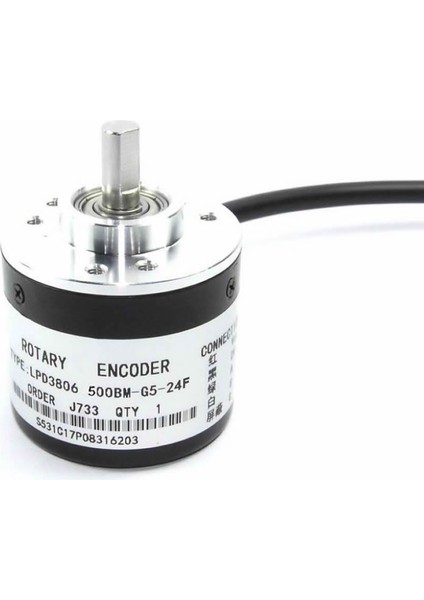 LPD3806-500BM-G5-24F 500 Pals Optik Enkoder Dc 5V-24V Rotary