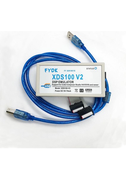 XDS100 V2 Dsp USB Jtag Emulator Texas Ti Dsp Hata Ayıklayıcı Programlayıcı