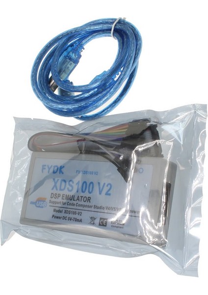 XDS100 V2 Dsp USB Jtag Emulator Texas Ti Dsp Hata Ayıklayıcı Programlayıcı