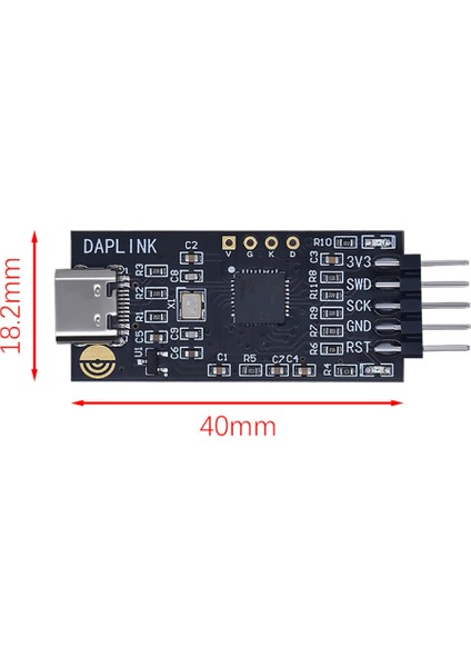 Daplink Arm Jtag Programlayıcı Cortex Swd Uart Emulator Simulator