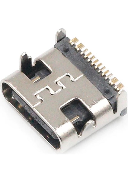 Type-C USB Soket 16 Pin Smd USB 3.1 Cep Tel. Konnektör Şarj Dişi