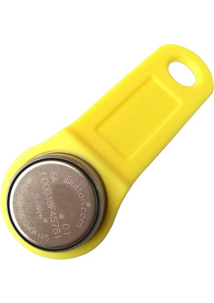 DS1990A Ibutton Tag DS1990-F5 Etiket Anahtar Güvenlik Akbil Personel Takip Kapı Giriş