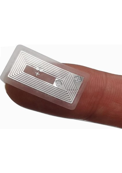 13.56 Mhz NTAG213 Nfc Rfid Etiket Transparan Manyetik Sticker Proximity Göstergeç