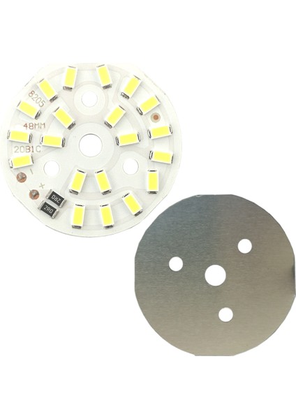 5730 5V 10W 48MM Beyaz LED Modül Aluminyum Pcb 20 LED Lamba Aydınlatma fiyatları