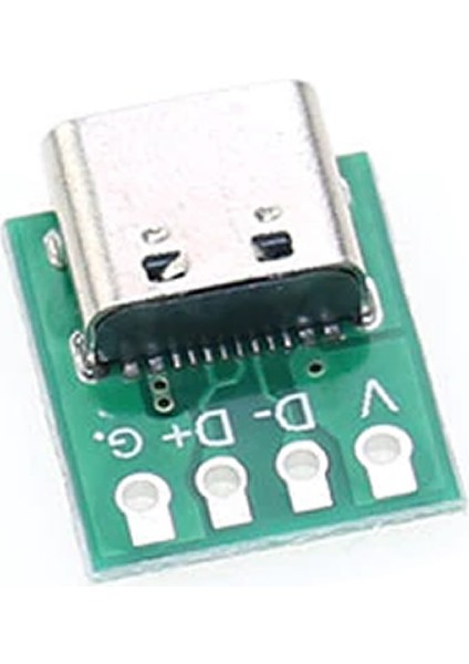 USB Type C 4 Pin Dıp Çevirici Pcb USB Dip Adaptör Kart