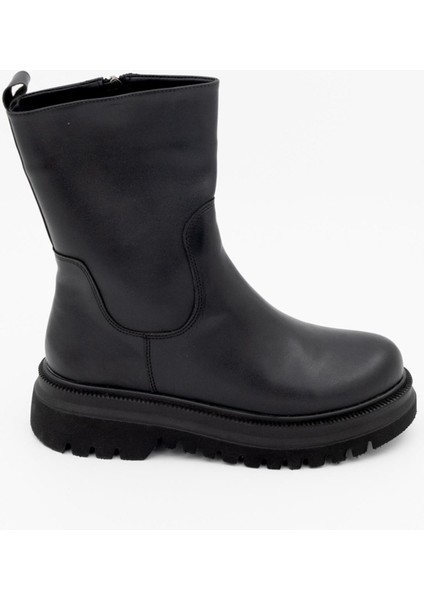 Olle Siyah Asker Postalı Günlük Hafif Kalın Taban Bot fiyatları