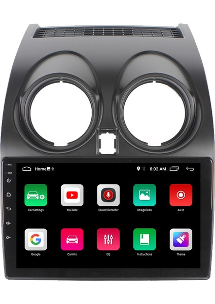 Nissan Qashqai Android Carplay Multimedya Ekran Teyp 2GB+32GB modelleri