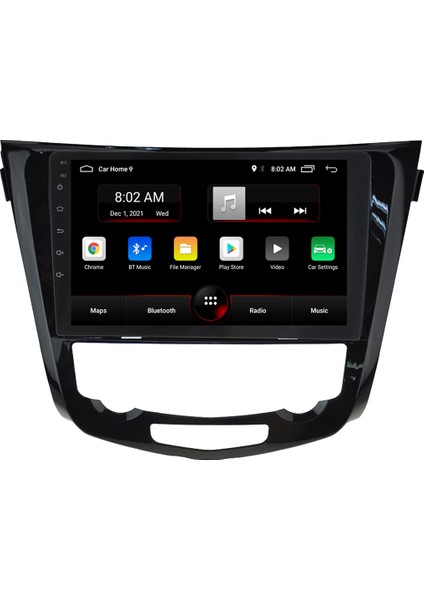 Nissan Qashqai Android Carplay Multimedya Ekran Teyp 2GB+32GB