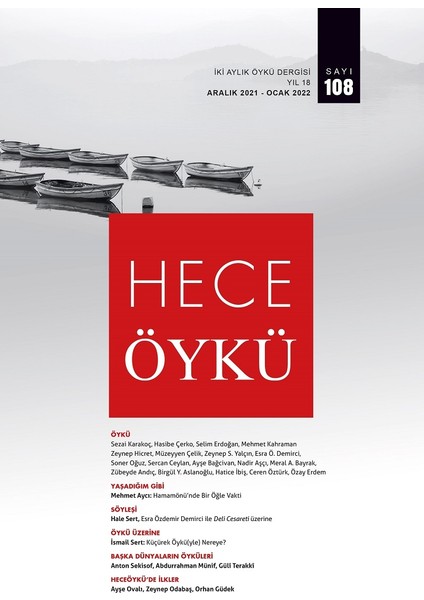 Öykü 108.SAYI Aralık - Ocak 2022