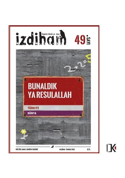 Izdiham 49.sayı Haziran-Temmuz 2021
