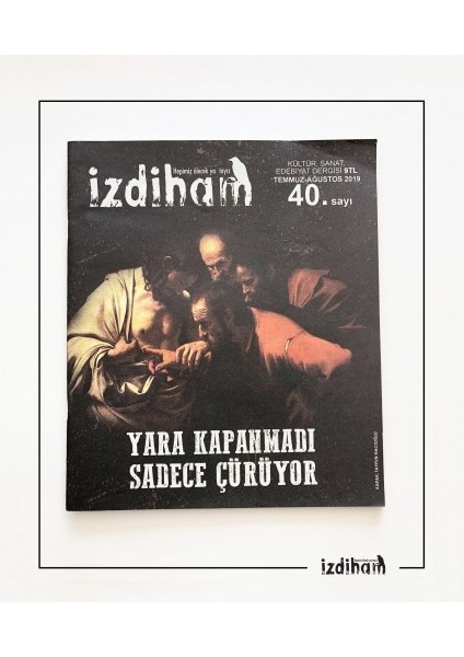 Izdiham 40.sayı Temmuz-Ağustos 2019