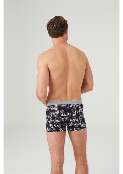 Erkek Gri Melanj 2'li Boxer 80358
